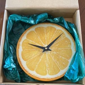 Decorative Orange clock